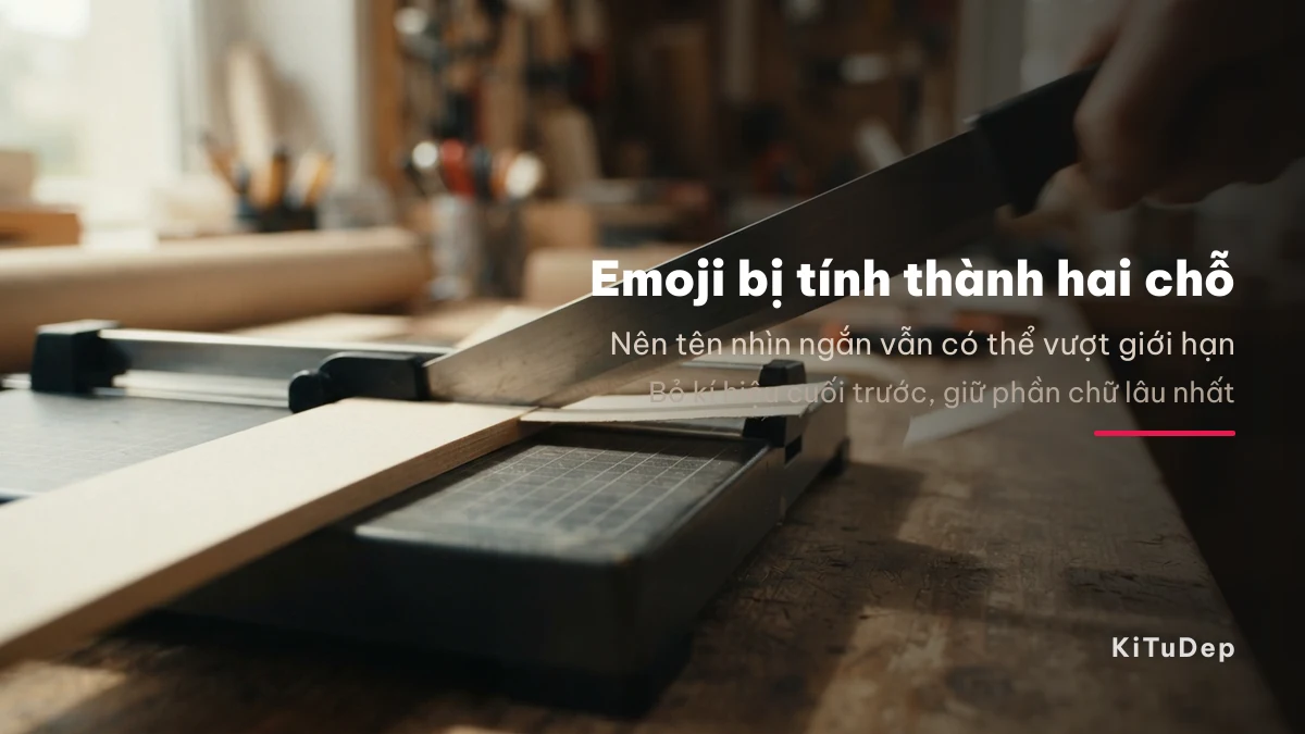 Ô nhập cắt cụt tên Ô nhập tên cắt cụt vì vượt giới hạn kí tự