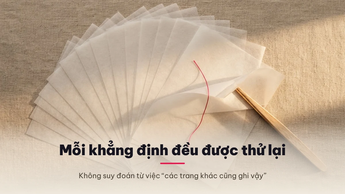 Cách kiểm chứng từng khẳng định về kí tự trước khi đăng lên KiTuDep