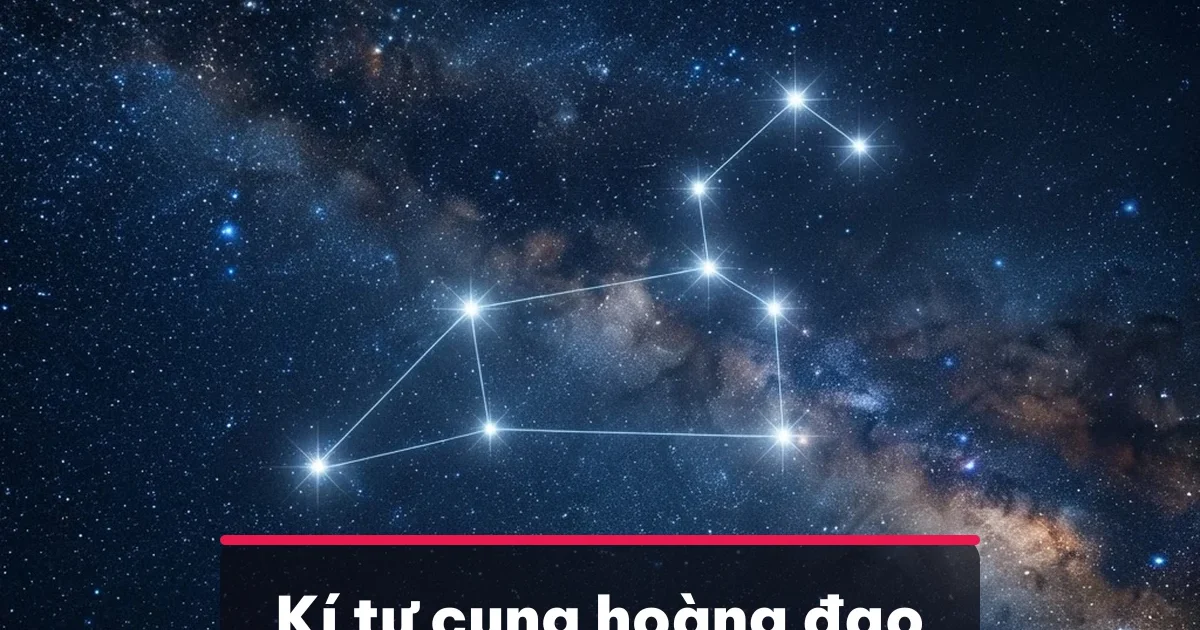 Kí tự cung hoàng đạo 12 cung chép 1 chạm