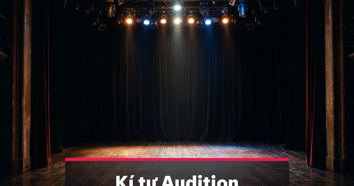 Kí tự đặc biệt Audition nốt nhạc chép 1 chạm