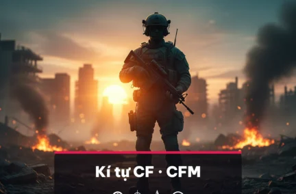Kí tự đặc biệt CF Đột Kích chép 1 chạm