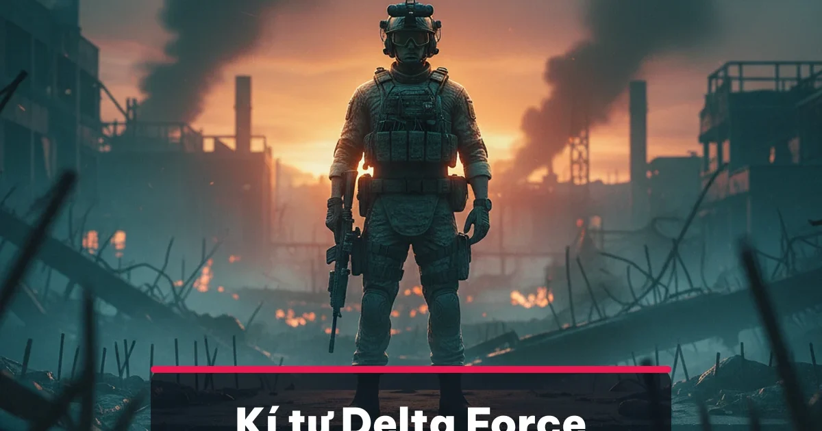 Kí tự đặc biệt Delta Force ghép tag DF