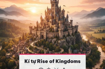 Kí tự đặc biệt Rise of Kingdoms vương miện chép 1 chạm