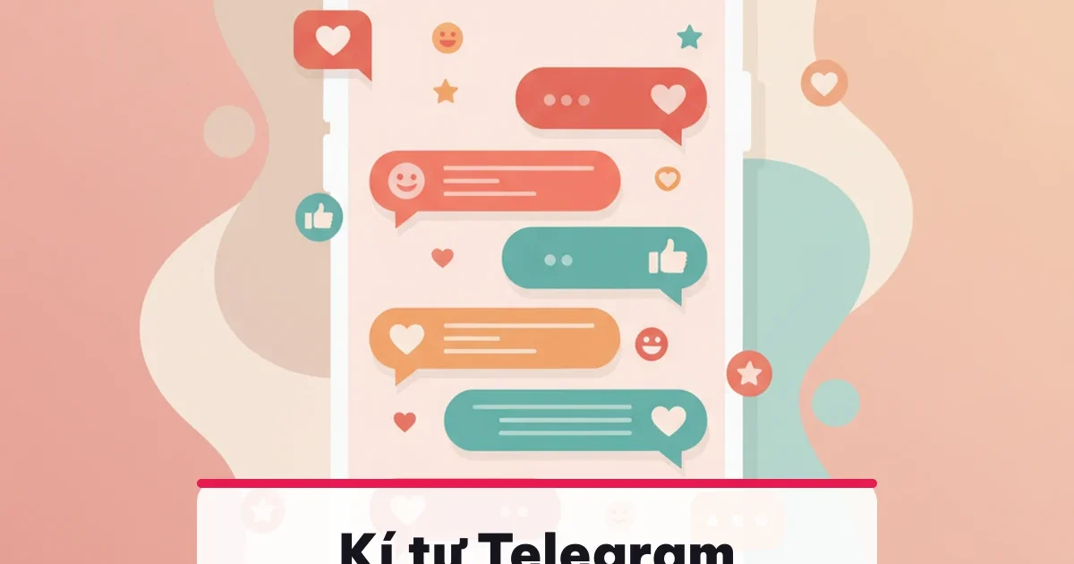 Kí tự đặc biệt Telegram cho tên hiển thị chép 1 chạm