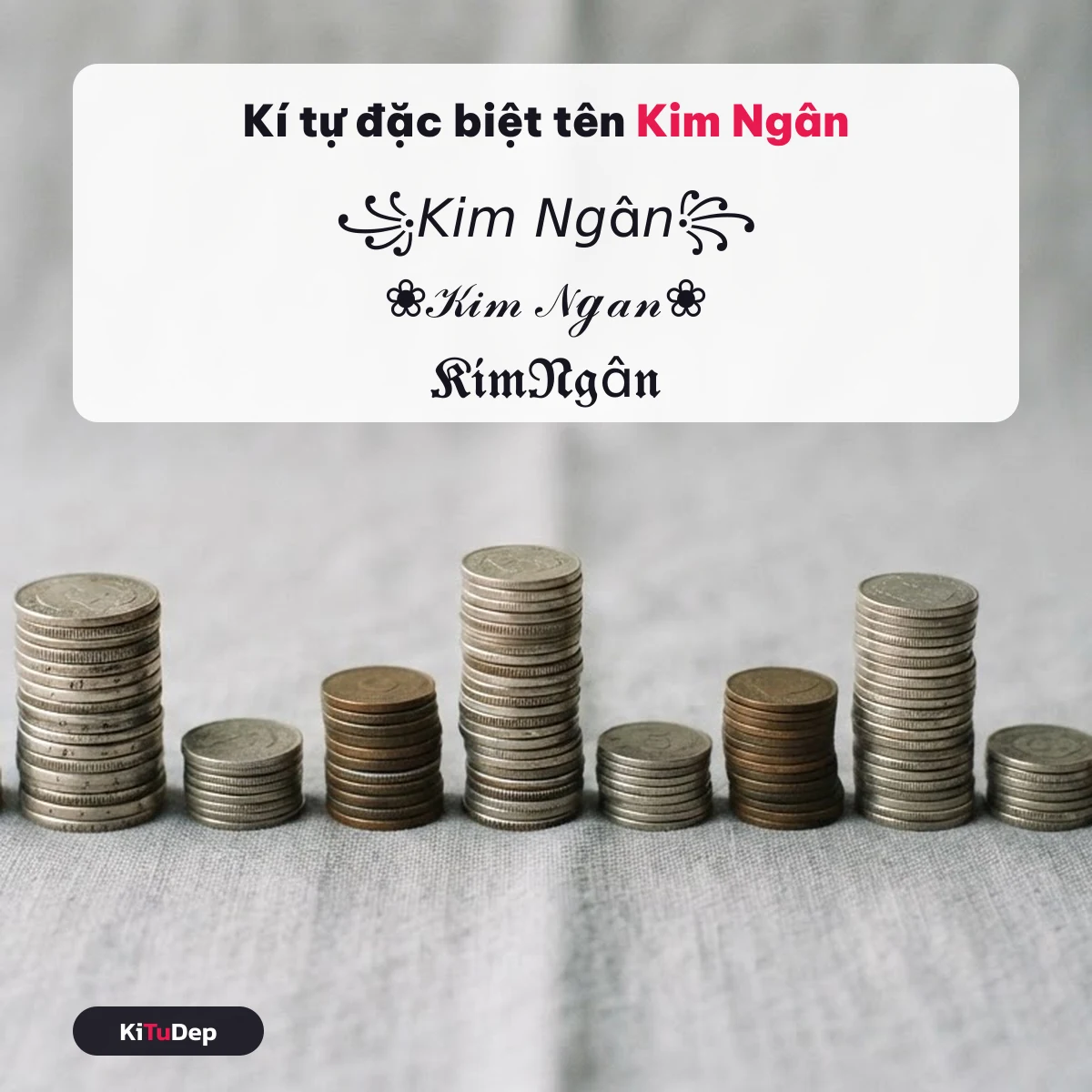 Kí tự đặc biệt tên Kim Ngân: ꧁𝘒𝘪𝘮 𝘕𝘨â𝘯꧂, ❀𝒦𝒾𝓂 𝒩ℊ𝒶𝓃❀, 𝕶𝖎𝖒𝕹𝖌â𝖓