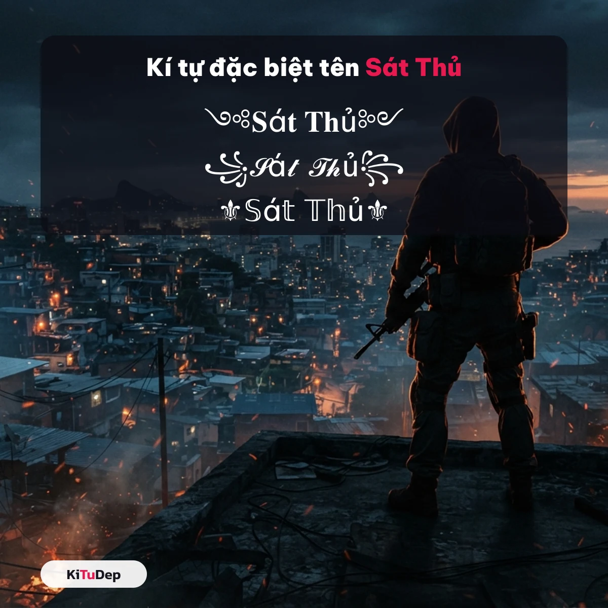 Kí tự đặc biệt tên Sát Thủ — mẫu nickname do cộng đồng gửi