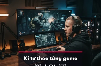 Kí tự game theo từng game và mạng xã hội