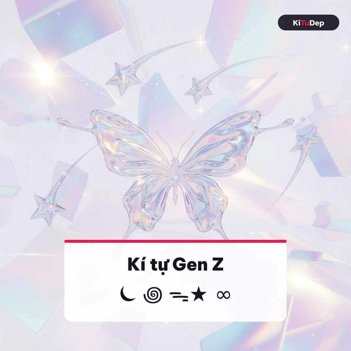 Kí tự Gen Z Y2K aesthetic chép 1 chạm