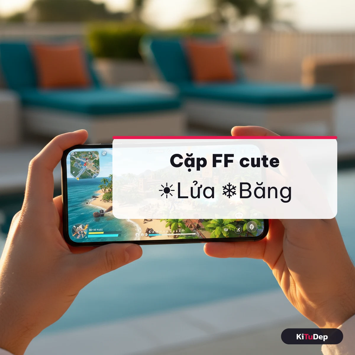 Tên cặp FF cute và đối nghịch