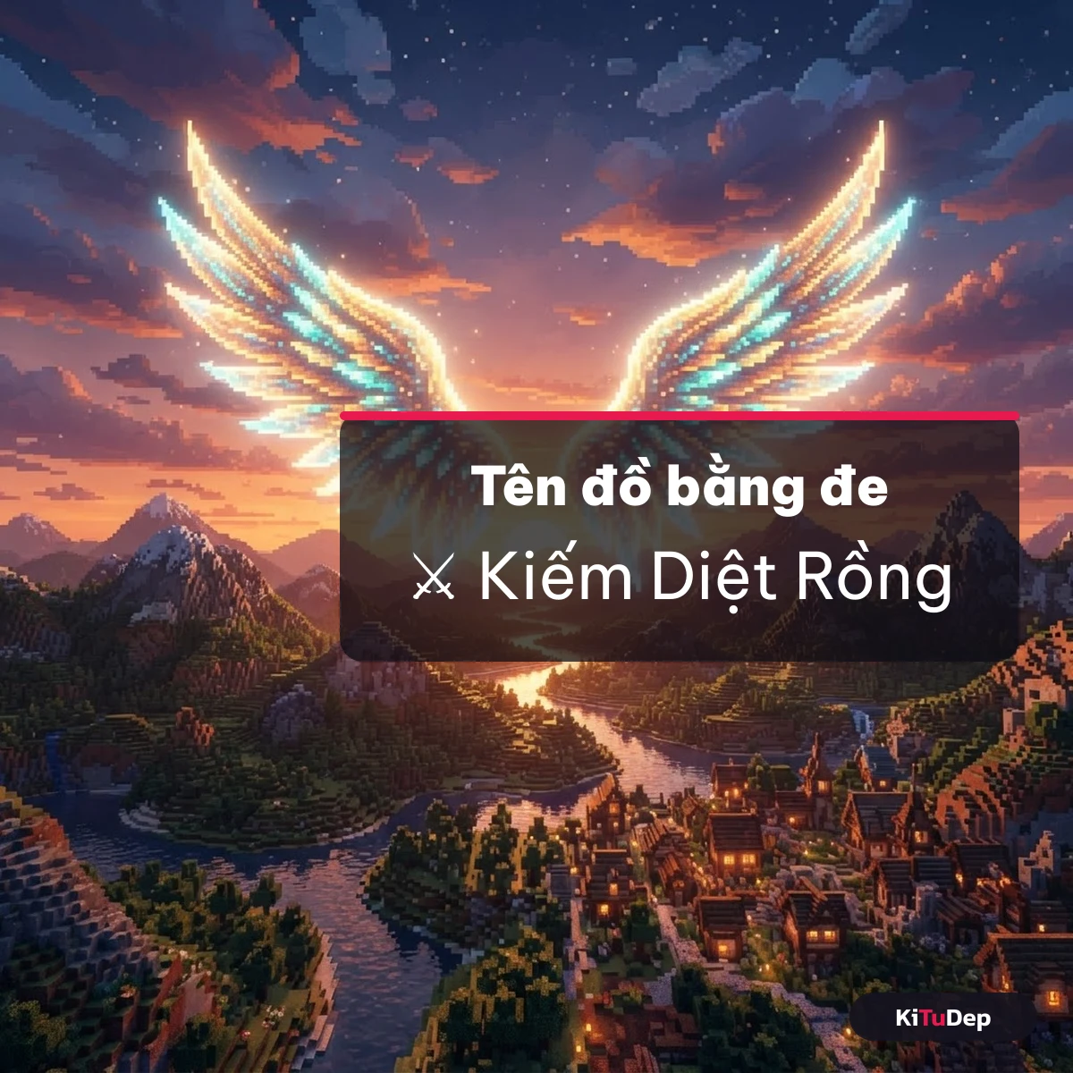 Tên đồ vật Minecraft đổi bằng đe