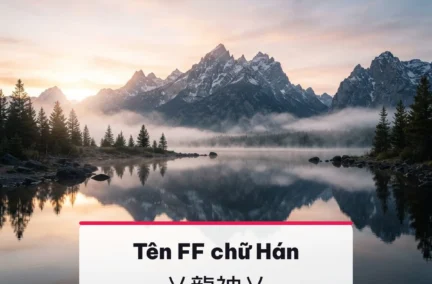 Tên FF chữ Trung Quốc kèm nghĩa