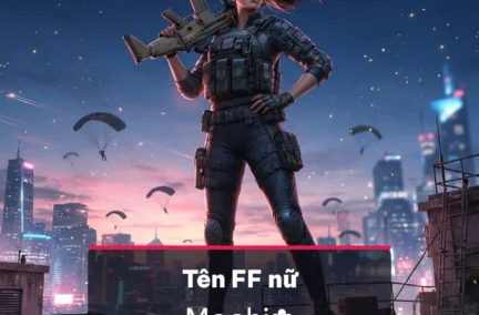 Tên Free Fire nữ đẹp, cute