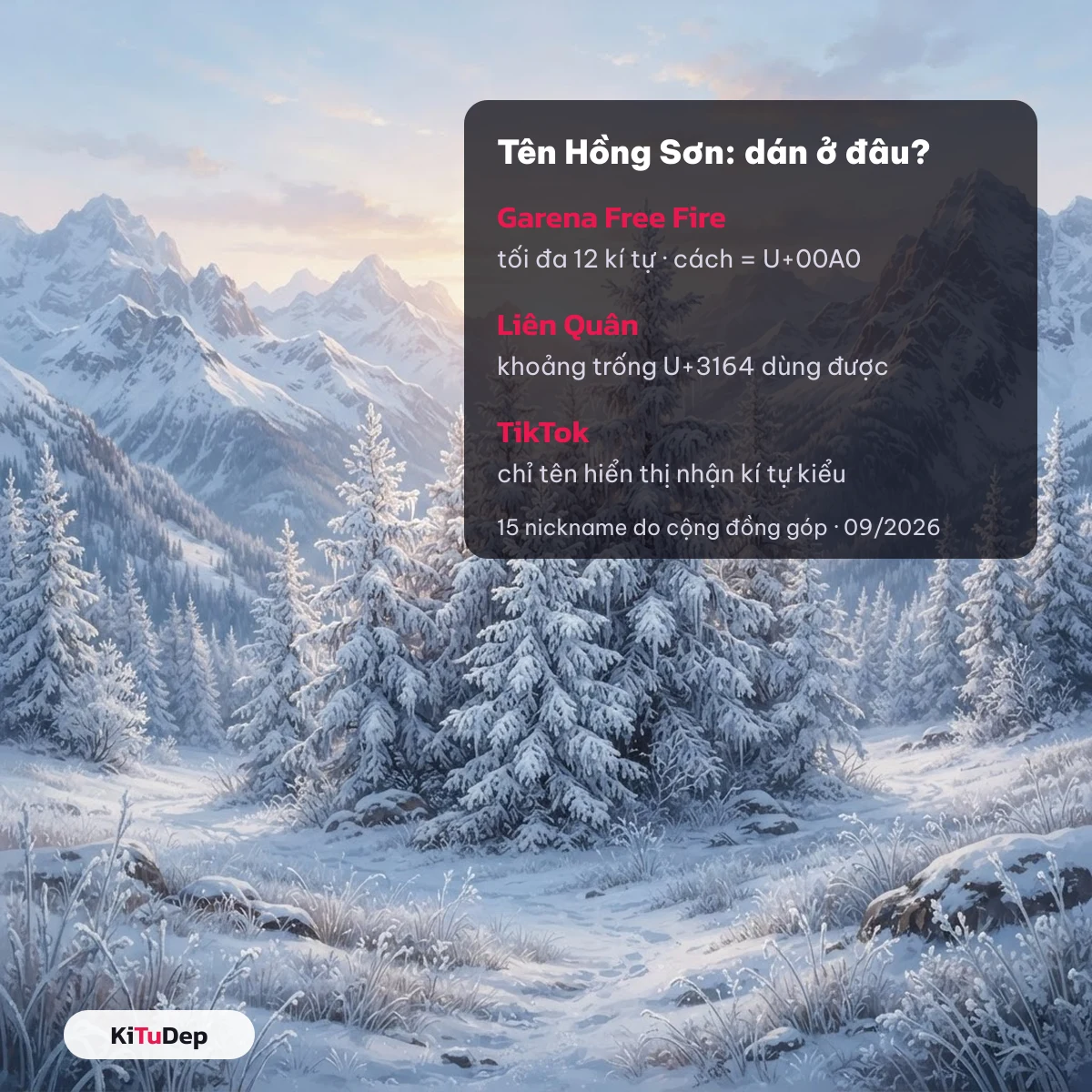 Tên Hồng Sơn dán vào Garena Free Fire, Liên Quân và tên hiển thị TikTok