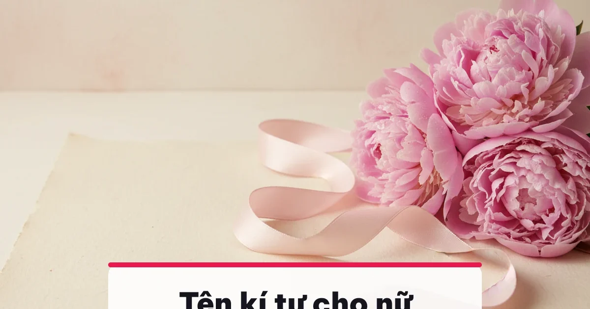Tên kí tự đặc biệt nữ dễ thương chép 1 chạm