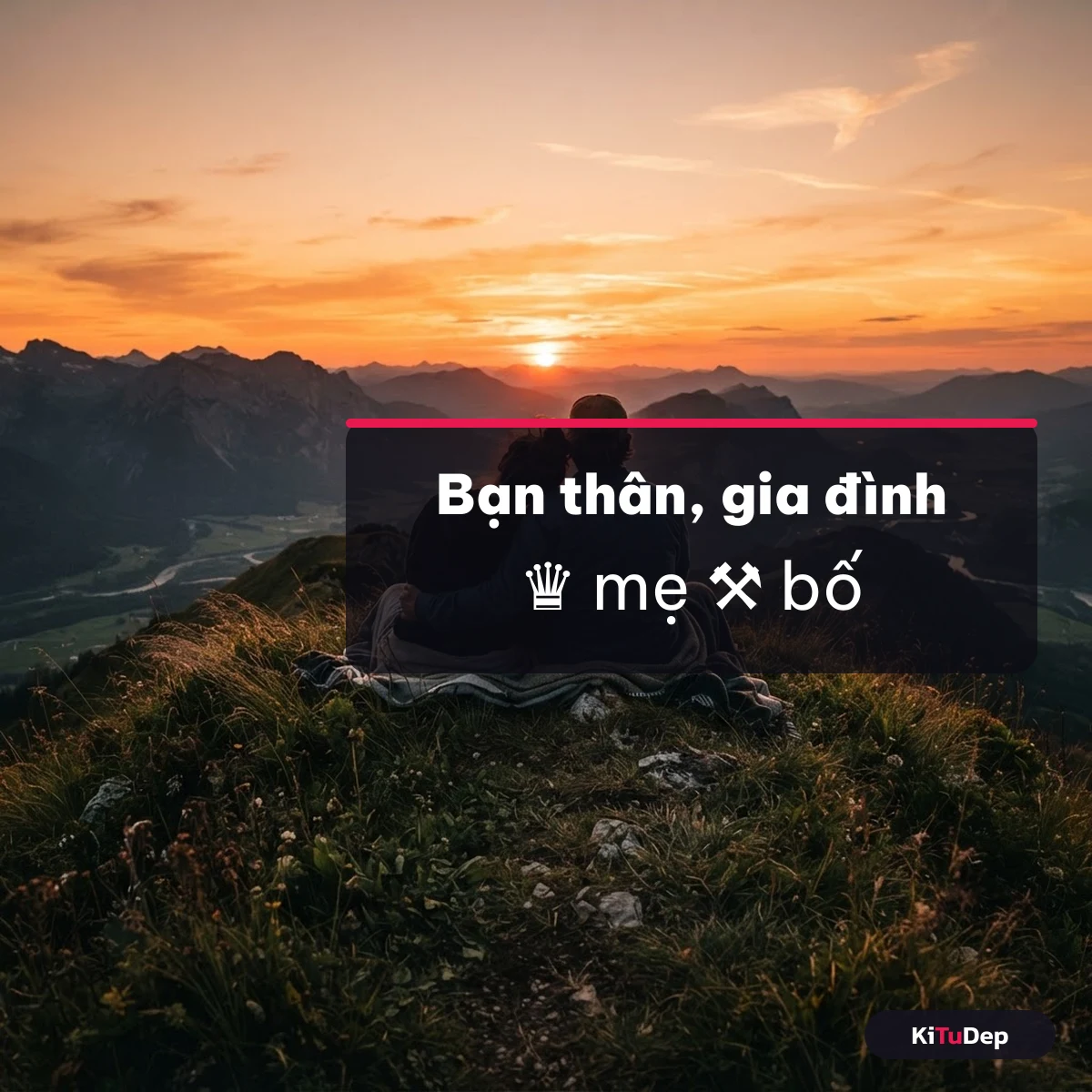 Tên Locket bạn thân và gia đình