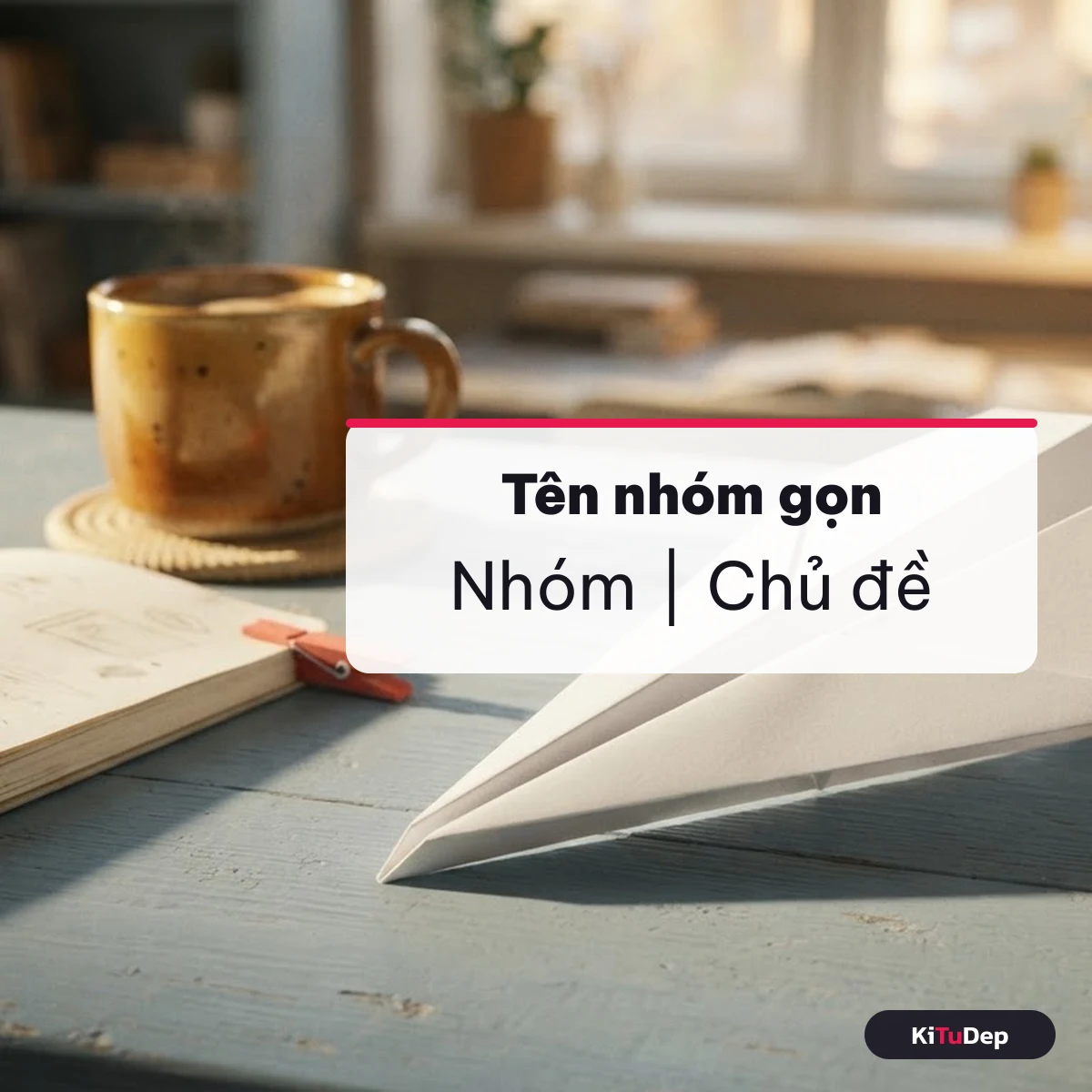 Đặt tên nhóm Telegram với dấu phân cách