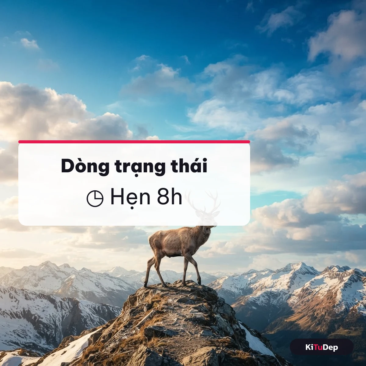 Trang trí dòng trạng thái Zalo