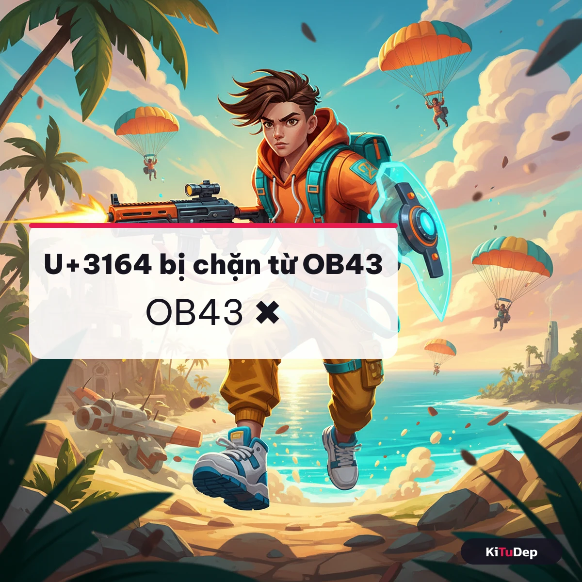 U+3164 bị chặn trong Free Fire từ OB43